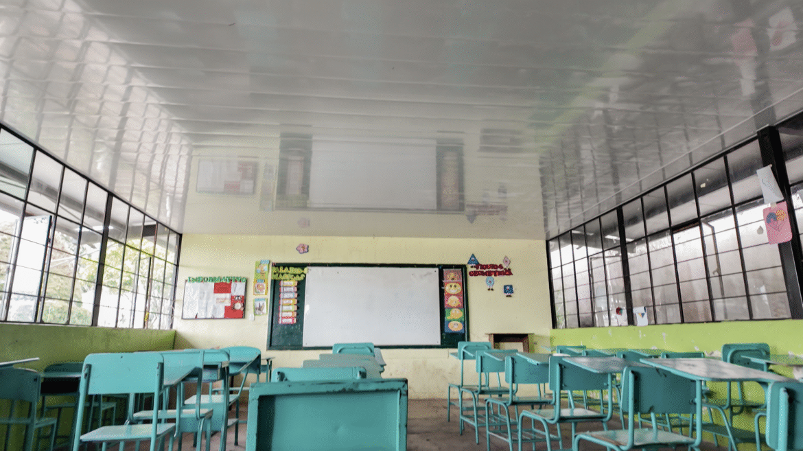Mejoramos infraestructura educativa a través de convenio